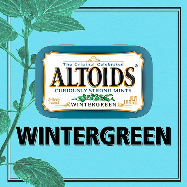 Wintergreen Curiously Strong Mints 1.76 Oz