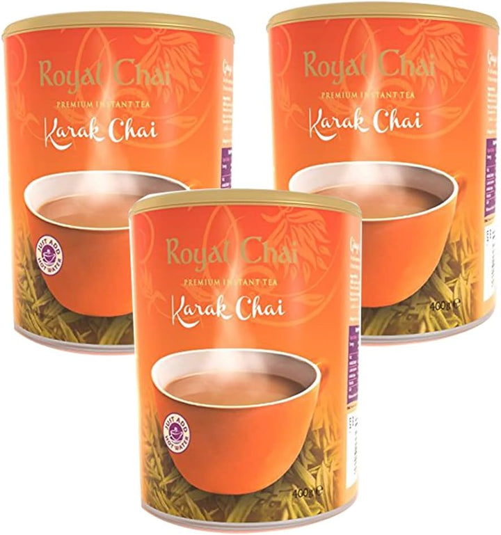 Karak Chai Unsweetened Tub 400G (Pack of 2) Karak Tea