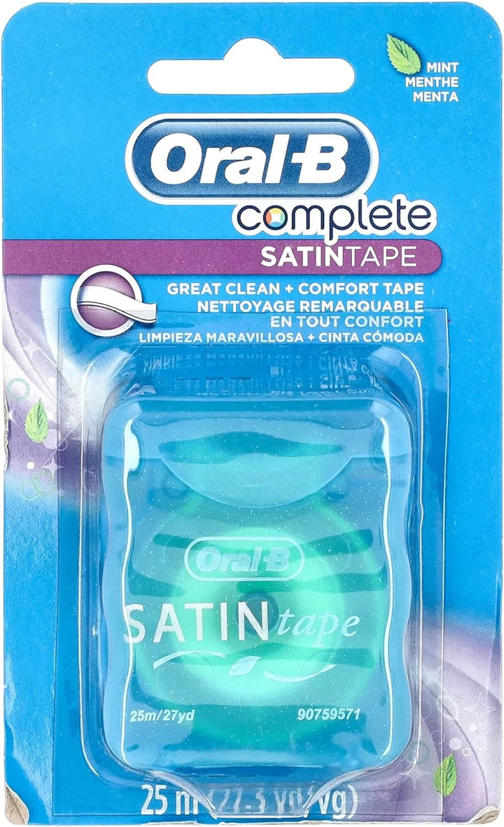 Statin Tape Dental Floss 25M (12 Units) by  Satin Tape Mint