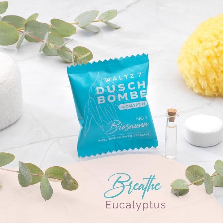 Shower Steamers Set, 16 Pieces, 8 Scents, European Quality, Aromatherapy, Unique Spa Stress Relief, Pamper Gift for Women, Men, Birthday, Mum, Advent Calendar Stocking Fillers