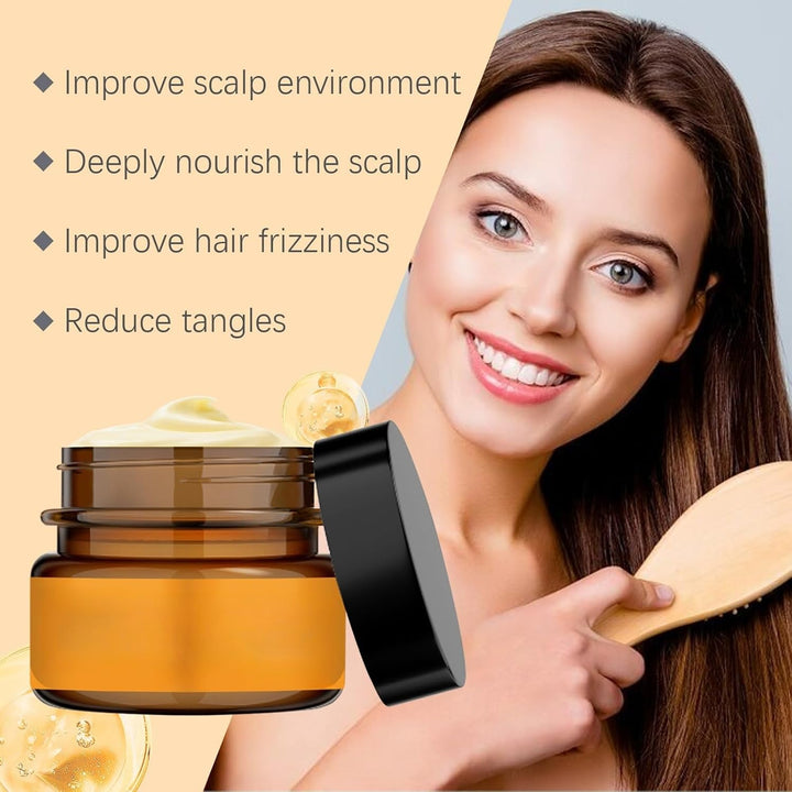 Collagen Conditioner, Deep Conditioning Hair Mask, Moisturizing and Nourishing the Scalp, Anti-Frizz Repair