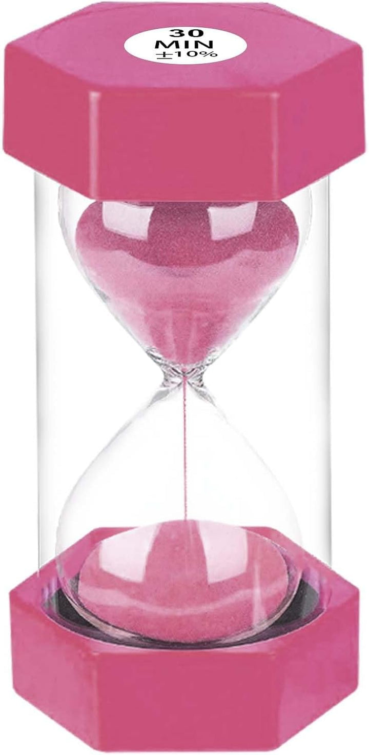 30-Minute Wooden Sauna Hourglass Timer - Rotating Sand Clock with Heat-Resistant Design for Sauna & Spa, Gym, Yoga, Bathroom | Wall-Mountable | Premium Glass & White Sea Sand