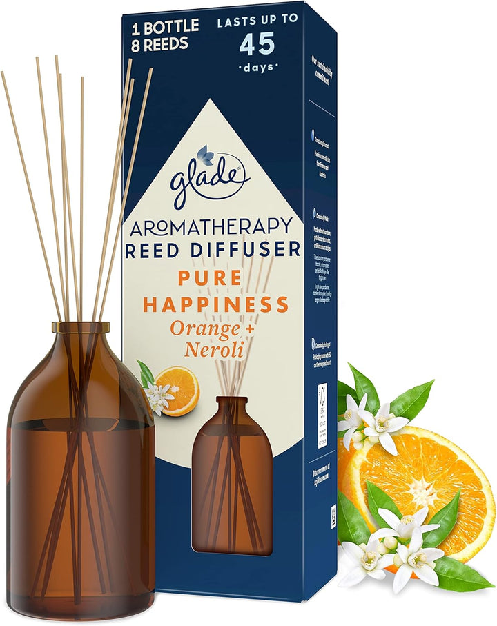 Aromatherapy Reed Diffuser,� Home Decor Essential Oils Diffuser Calming Fragrance, Moment of Zen with French Lavender & Australian Sandalwood, 80 Ml
