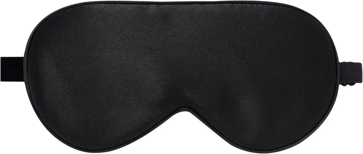 100% Natural Mulberry Silk Eye Mask for Sleeping with a Travel Pouch, Both Sides 19 Momme Organic Silk, Adjustable Sleep Eye Mask for Women, Green-Floral