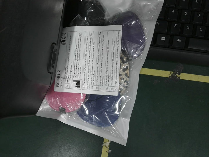 6Pcs Eye Patch, 3D Adjustable Medical Eye Patch for Adults and Kids, Amblyopia Lazy Eyes Patches for Left or Right Eyes, 6 Colors Soft Eyepatches