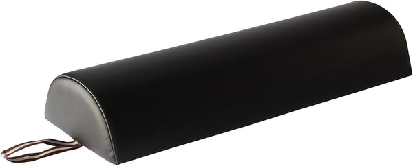 Half round Half Moon Support Bolster, 15 Cm, Black