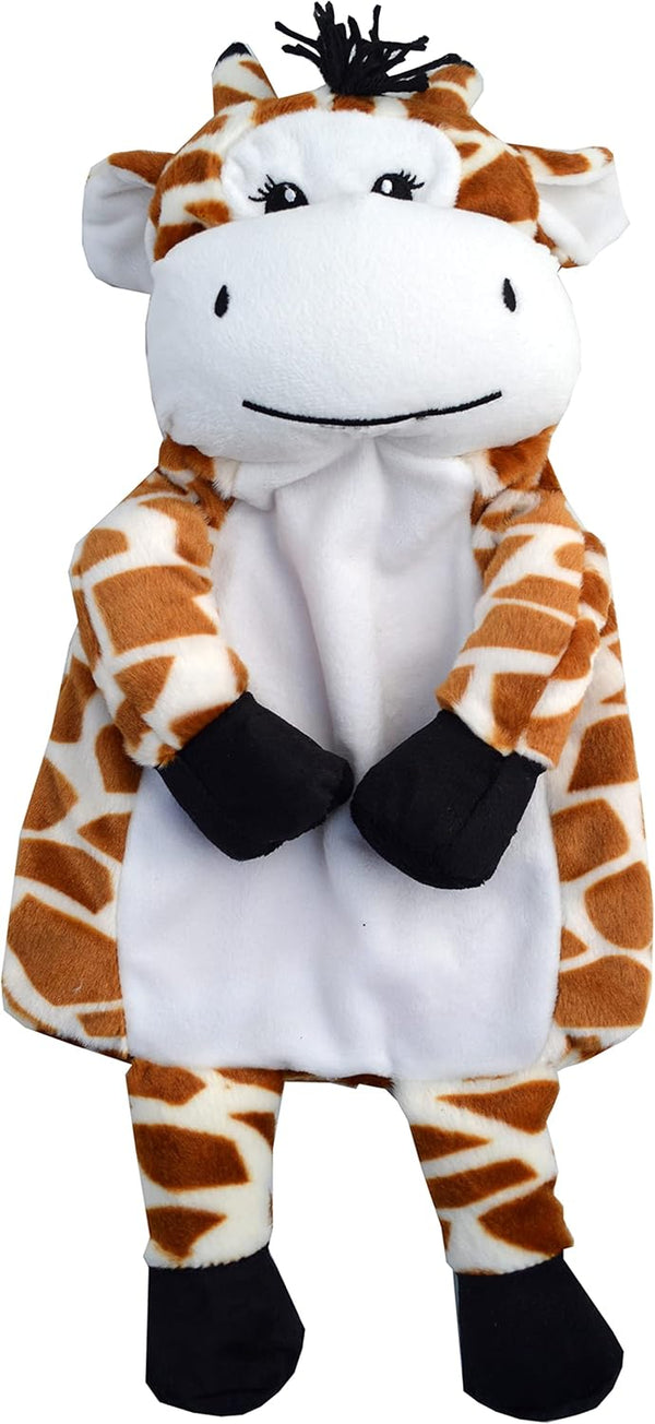 Vagabond Bags Giraffe Hot Water Bottle, Multicolor, Medium