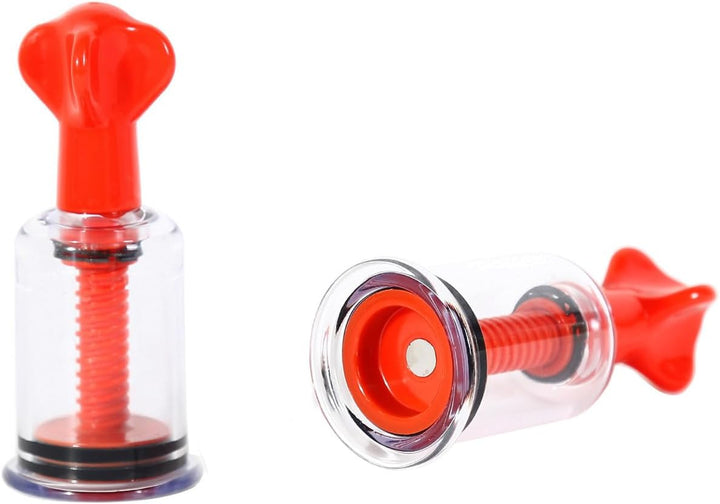 Cupping Set,Sucker, 2 Pcs Cupping Therapy Set,Vacuum Twist Suction Cupping,Vacuum Cupping Therapy,For Relaxation Pain Relief (Black, M)