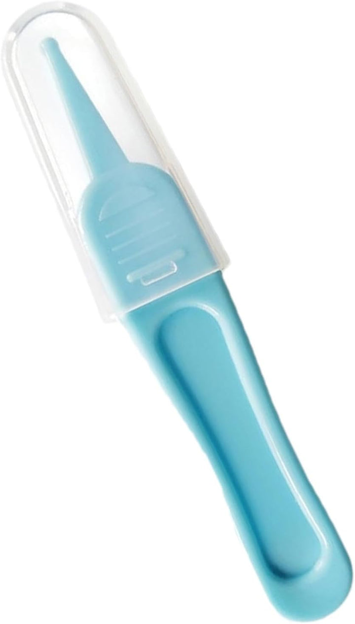 Nose Tweezers for Boogers, Nasal Tweezer for Babies, Pincet Safe Effective Cleaning Supplies, Portable Forceps round for Kids for Cleaning Ear Canals, Nasal Passages