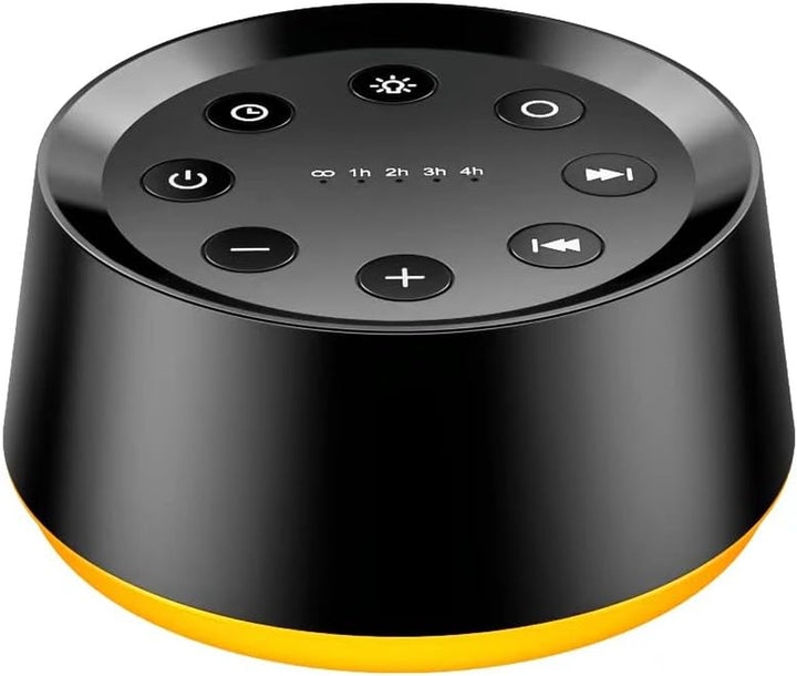 White Noise Machine Sound Machine with 30 Soothing Sounds for Sleeping 12 Colors Night Light Plug in Brown Noise Machine Adults Baby Kids Sleep Machine Memory Function 36 Volume Level 5 Timer for Home