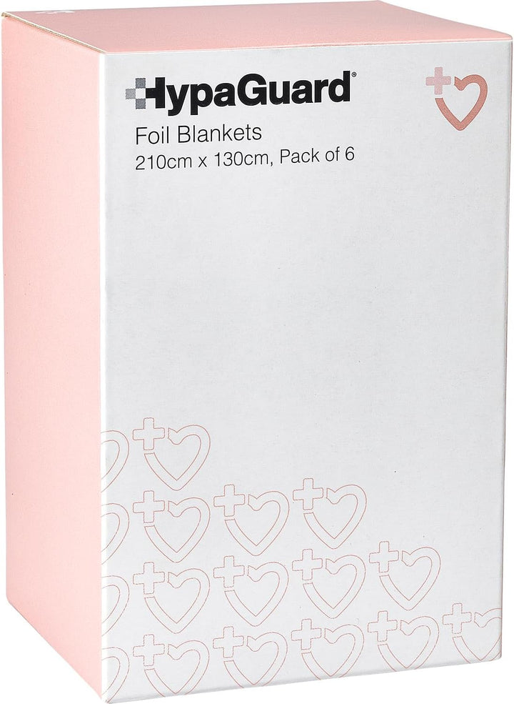 Hypaguard Foil Survival Blanket (Pack of 6)