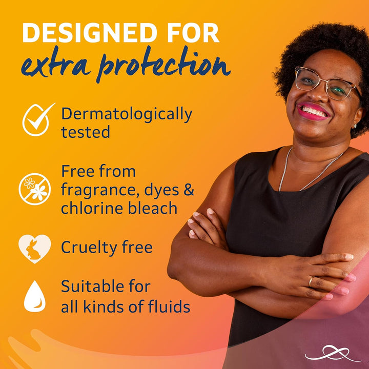 Extra Protection Pantyliners X 30 (1 Pack), for Multi-Fluid Absorption, Light Bladder Weakness, Discharge or Spotting