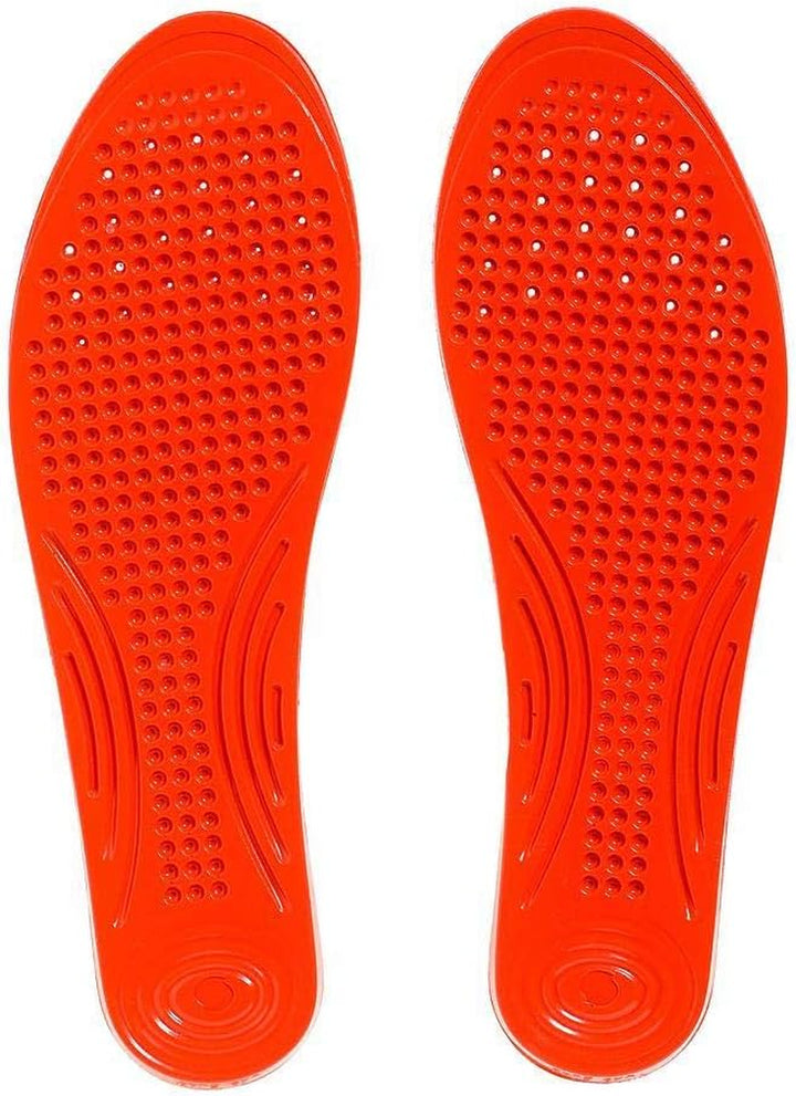 Shock Stopper Insoles Men & Women – Full-Length Shock Absorbing Full Strike Insoles for Running, Football, Tennis & High-Impact Sports – Antibacterial, Trim-To-Fit Inserts – Sizes 3-12.5UK