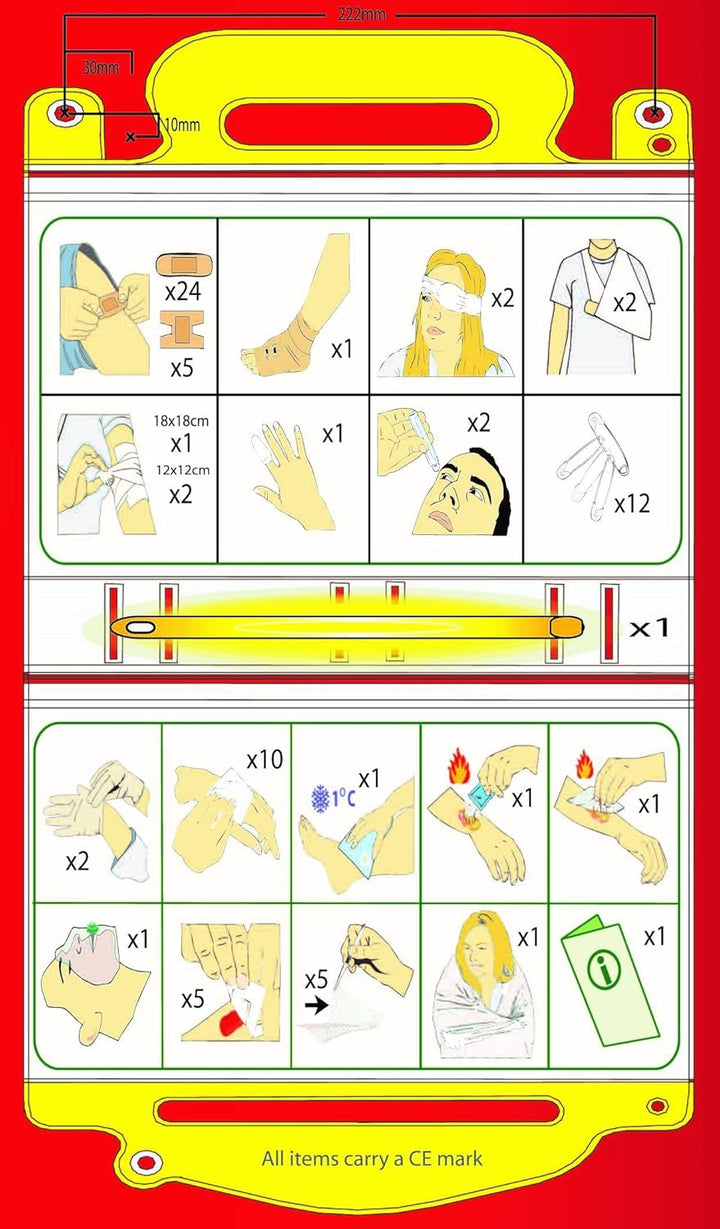 180-S Marine First Aid Kit - Soft Pouch - Boat, Yacht, RIB