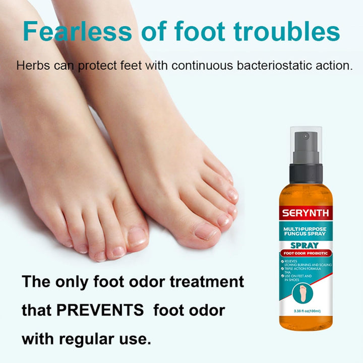 Athlete’S Foot Treatment Spray 100 Ml – Fast Acting Antifungal Treatment for Fungal Itching & Cracking. anti Fungal Foot Spray, Convenient and Easy to Use Foot Care Solution.
