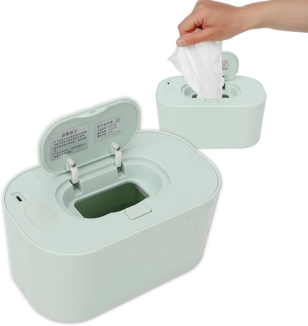 Baby Wipe Warmer USB Charging Outdoor Portable Baby Wipe Constant Temperature Warmer Wipe Heating Box for Outdoor Travel Home