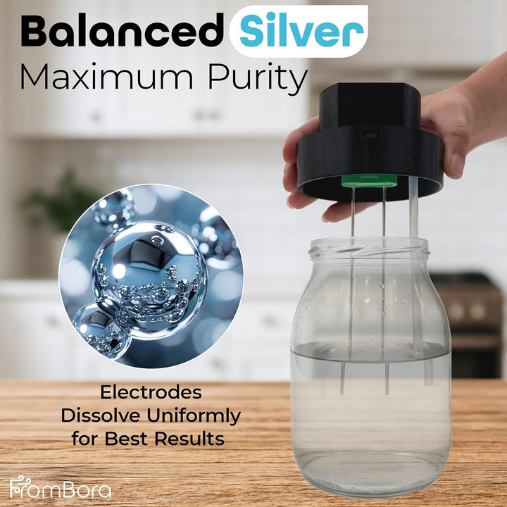 Colloidal Silver Generator | Pure Silver Wire 99.99% | 9999 | Pure Colloidal Silver |  Colloidal Silver Generator Airmix | UK