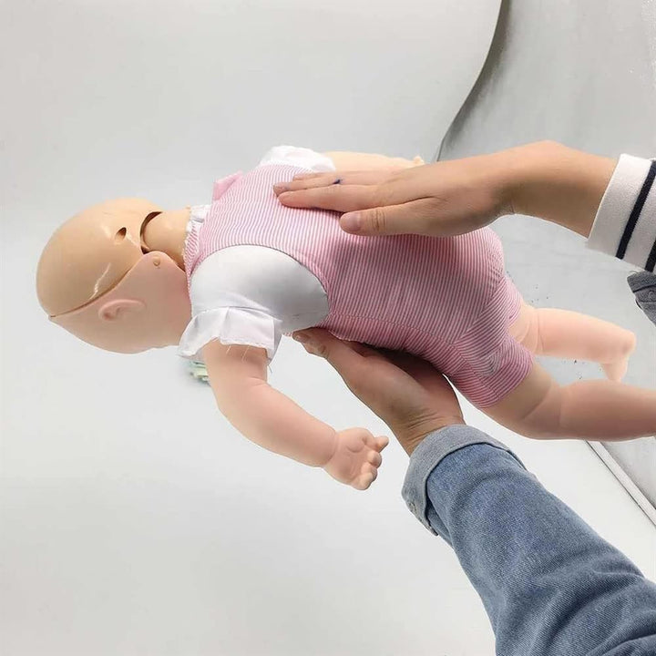 Cardio Pulmonary Resuscitation Model Manikins CPR Baby Infant Training Manikin Airway Obstruction PVC First Aid Training for Educational Teaching Research