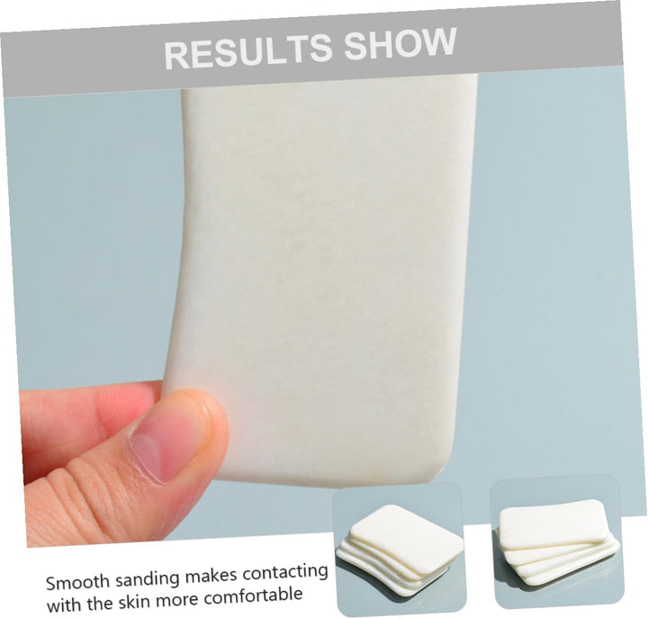 White Jade Gua Sha Board for Massage, Smooth Skin-Friendly Scraping Therapy Tool, Square Shape Suitable for Facial and Body Relaxation