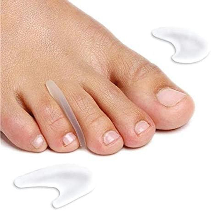 Medically Approved Polymer Gel Toe Separator for Overlapping Toes - Universal - 4 Units