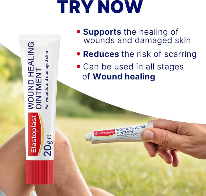 Wound Healing Ointment (20G), Skin-Friendly Wound Cream Supports the Healing of Wounds and Damaged Skin and Reduces the Likelihood of Scarring