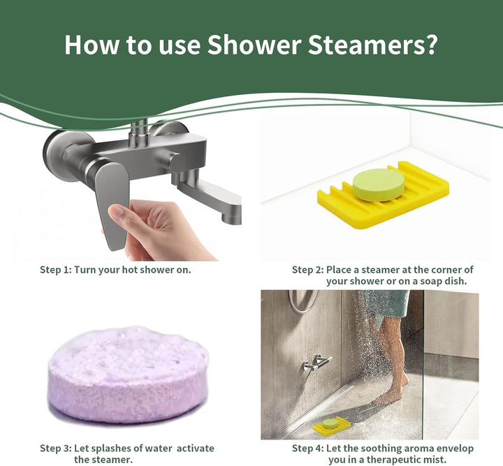 Gifts for Women Shower Steamers Aromatherapy,Perfect Self Care Relaxation, Body Restore,Shower Bombs with Multiple Fragrances,Birthday and Mother'S Day Women, Mum, Girls, Home SPA Stress (12 Pcs)