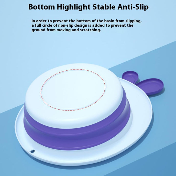 Washing Bowls for Children, Baby Sink, Sink Accessories for Newborns, Foldable Sink, Multi-Purpose Washing Bowl for Newborns