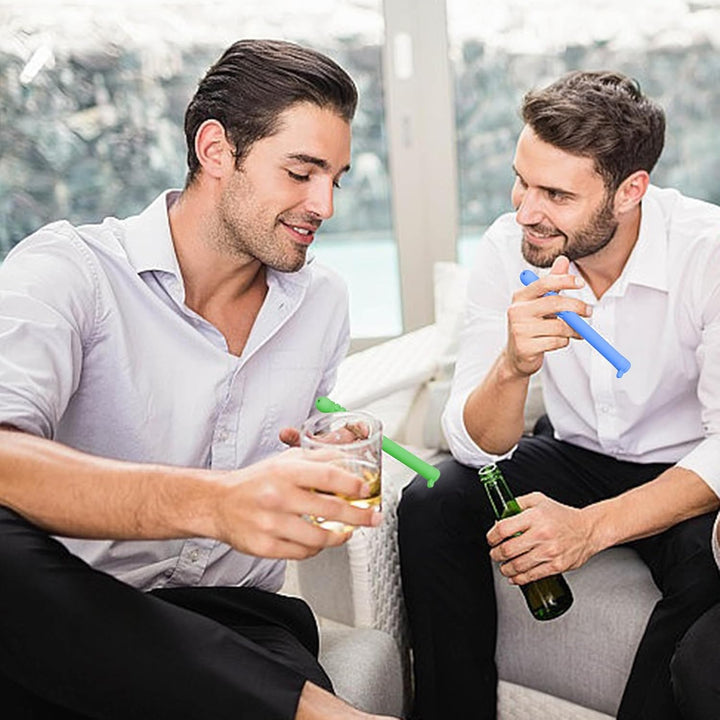 3 Pcs Chewable Breathers Sticks, Breath Strips with Aromatherapy Oil, Focus Clear Respiratory Function Homefor Commuters Students Professionals