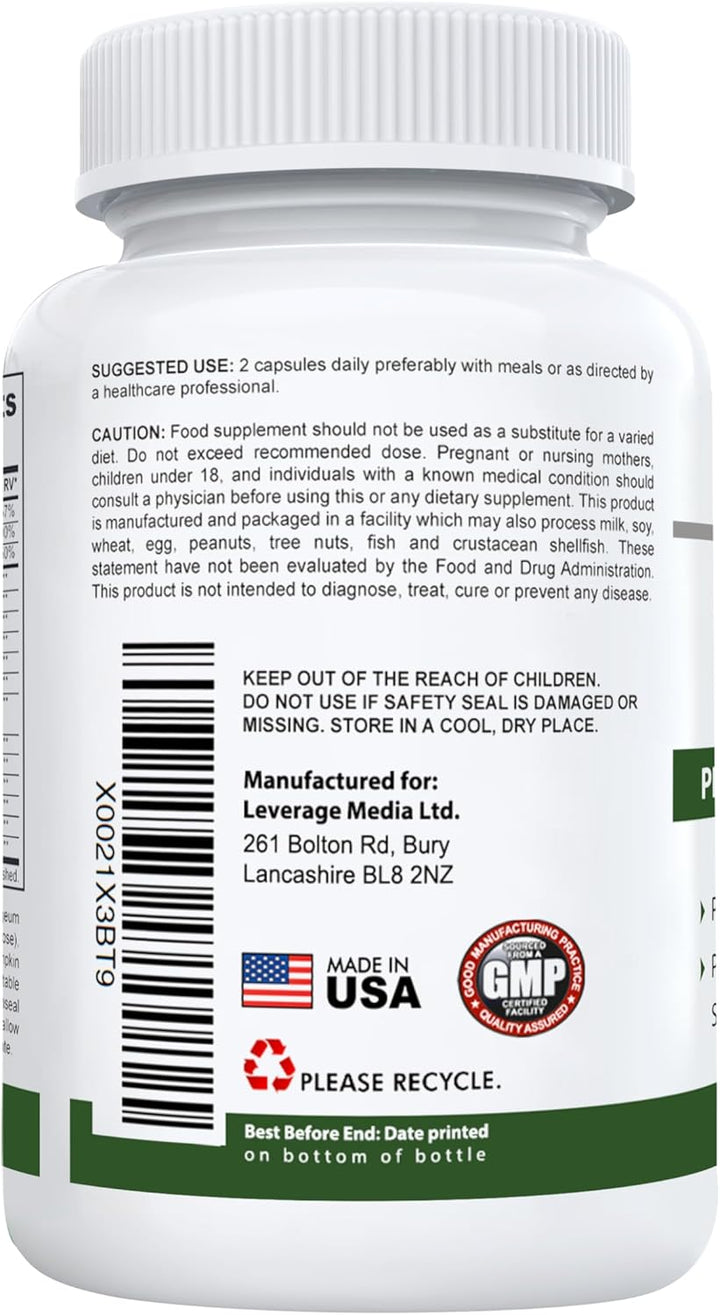 Prostacel Prostate Support Supplement for Men | Beta Sitosterol, Pygeum, Pumpkin Seed, Burdock, Juniper, Zinc & More | Bladder Health & Urinary Flow | USA Made, 3Rd Party Tested | 60 Vege Capsules
