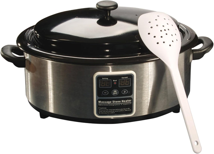 Master Massage Digital Professional Massage Hot Stone Warmer Heater Heating Device (6 Quart)