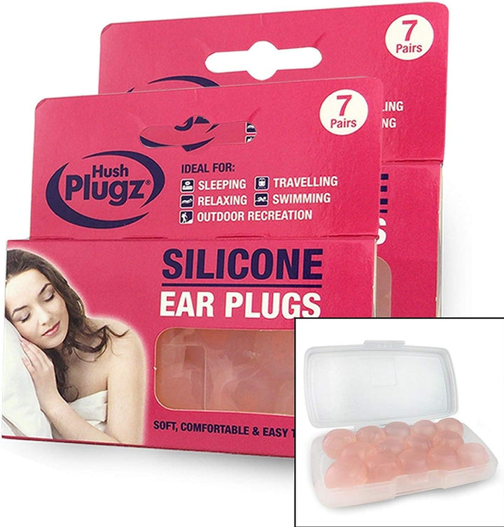 Silicone Earplugs X 3 Packs
