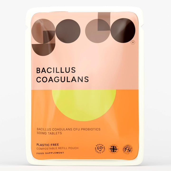 Bacillus Coagulans CFU 120 Tablets 500MG | Vegan Multi-Strain Live Digestive Enzyme Supplement for Men & Women | Help in Immune Support & Better Gut Health