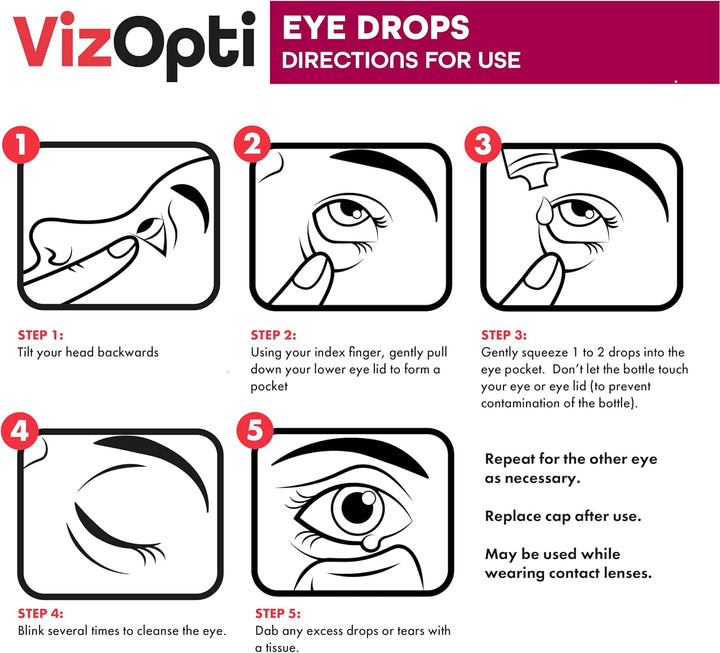 Intensive Dry Eyes Eye Drops Preserved – Advanced Relief for Severe Dry Eyes | Contact Lens Friendly | Sodium Hyaluronate 0.3% | Long-Lasting Hydration & Moisturization