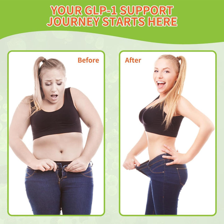GLP-1 Capsules - Appetite Suppressants Women and Men, for Intestinal Health, Energy and Metabolism Improvement (60 Capsules)