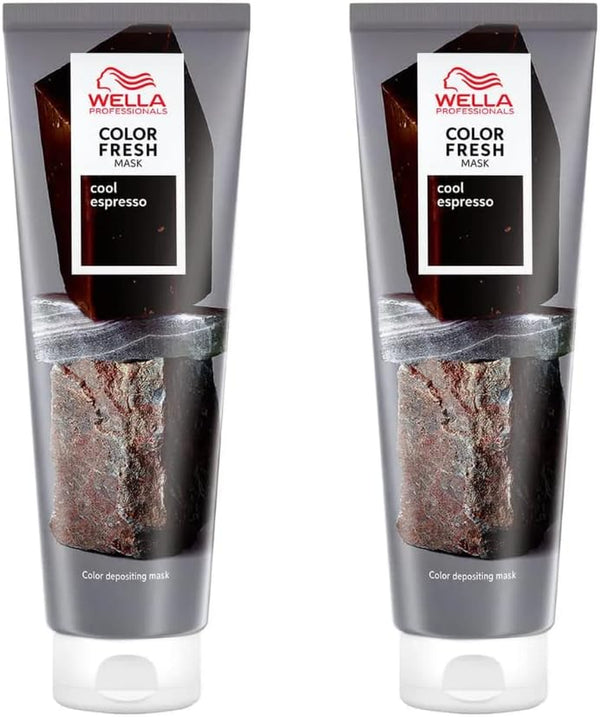 2 X Color Fresh Semi-Permanent Hair Mask 150Ml - Cool Espresso