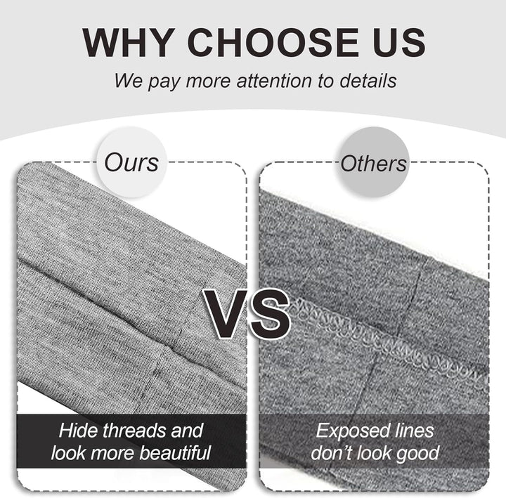 8 Pcs Headbands for Women'S Hair, Fashion Hair Bands for Women Men Soft Ladies Headband Elastic Head Bands Yoga Gym Hair Accessories Multicoloured