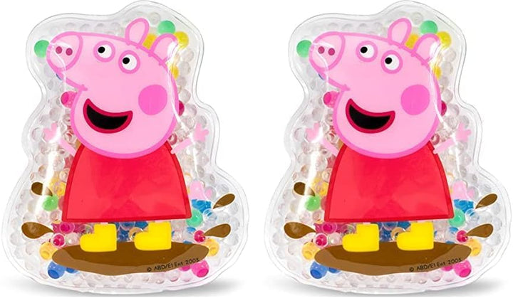 Peppa Pig Children’S Bruise Soother | Cooling Gel Pack/Ice Pack for Bumps and Bruises | Re-Usable | Cold Pack & Warm Use | Soothing, Peppa Brings Smiles Back Fast! | Made by