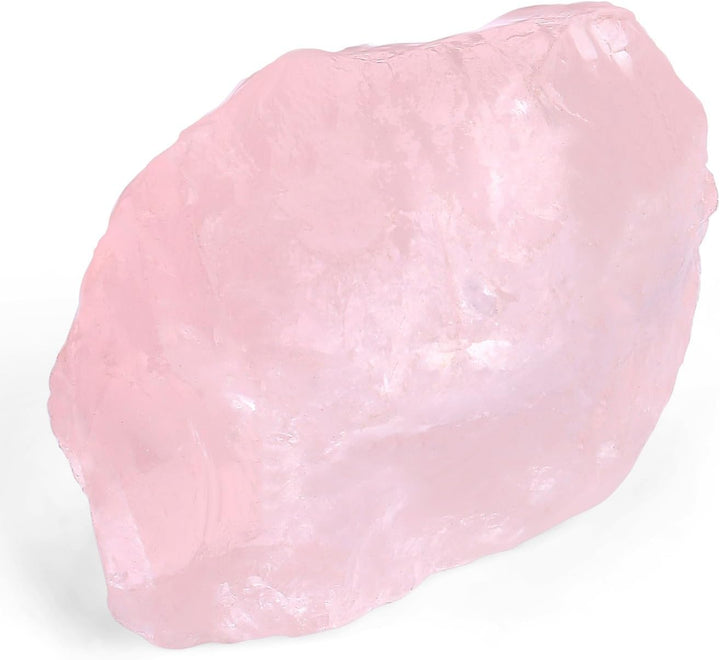 Rose Quartz Crystal,1.77-2.17" Raw Rose Quartz Stone,Natural Pink Raw Healing Crystal Rock Rough Gemstone for Stone Lovers Beginners Collectors,Reiki Gifts for Women