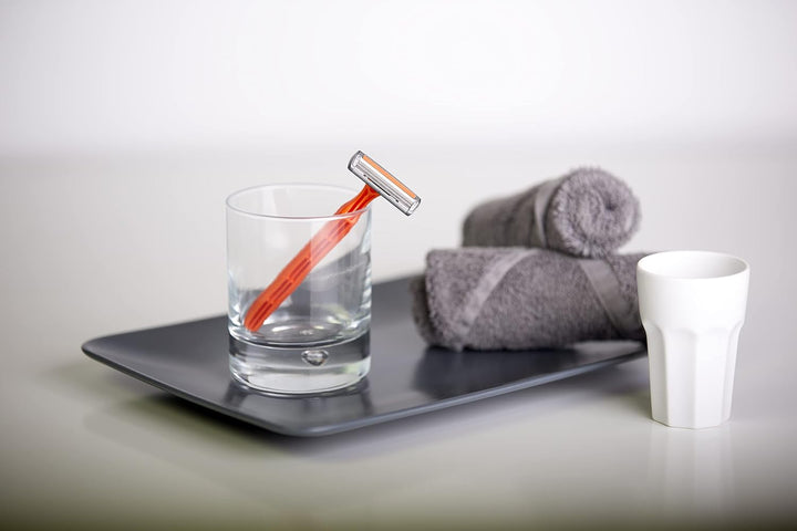 3 Sensitive, Men'S Disposable Razors, Fixed Head Triple Blade for a Close Shave, Bundle of 4 Packs of 4