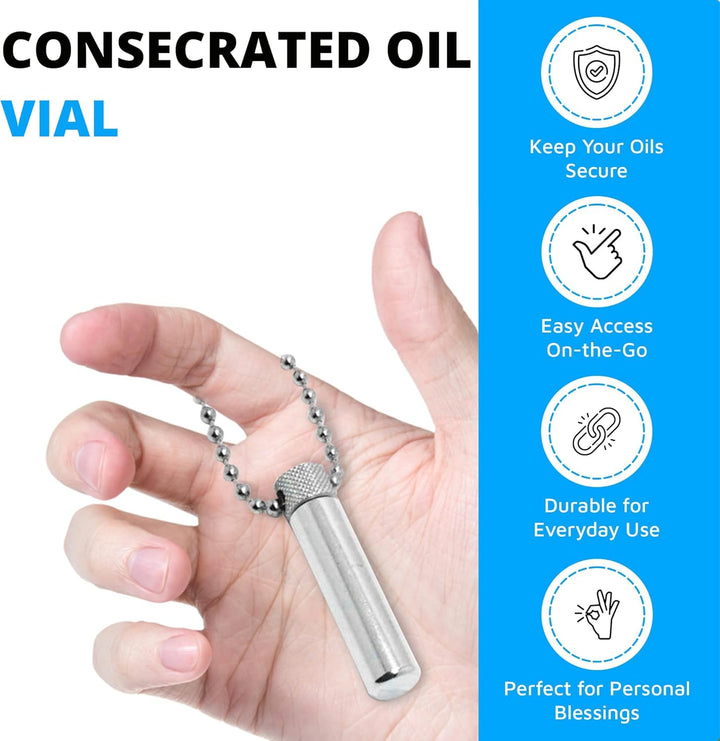 Classic-Vial-Parent, Slim Silver, 1 Pack Of