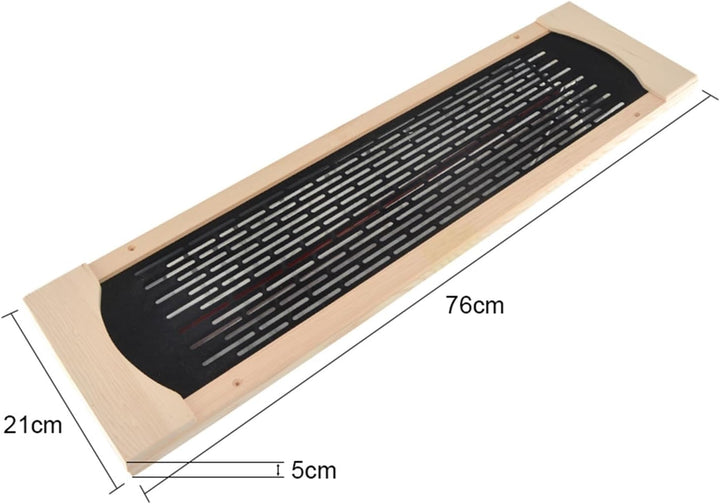 Sauna Accessories Full Ceramic Sauna Heater Tube with Remote Control - Relaxation, Steam Generator Panel for Home Sauna