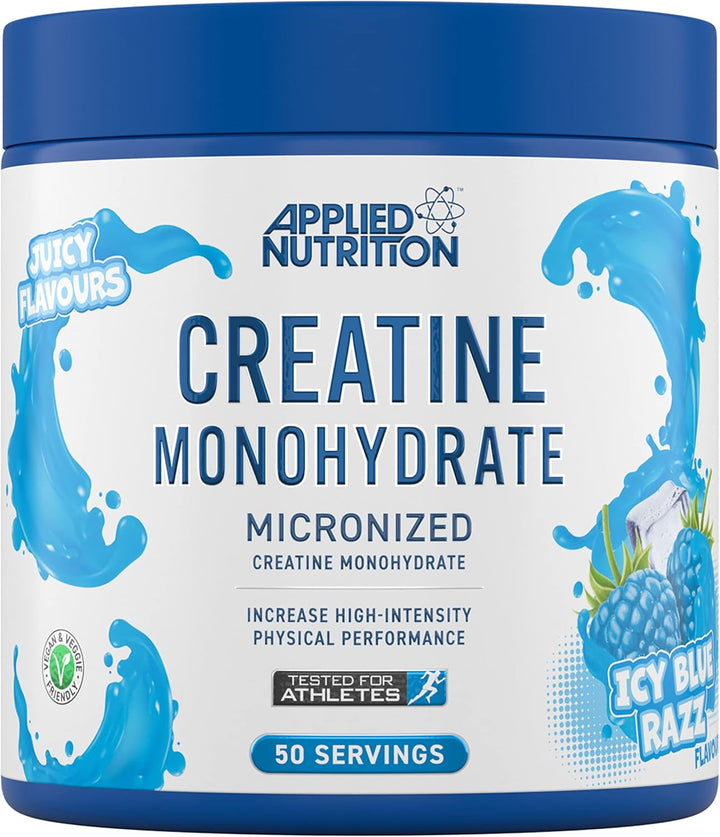 Creatine Monohydrate Powder 500G – 100% Micronized Creatine – 5G per Serving – Unflavoured – Supports High-Intensity Performance – 100 Servings