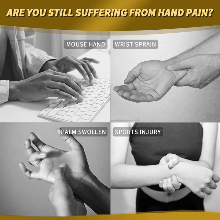 Wrist Support Sleeve 1 Pair, High Copper Infused Compression Brace with Thumb Loop, Left/Right Palm Hand for Carpal Tunnel, Arthritis, Tendonitis, Pain Relief, Sport Black, M