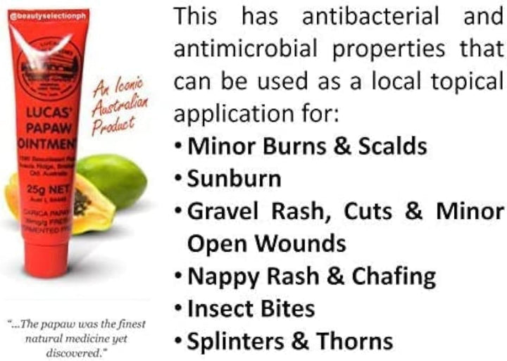 Lucas Papaw Ointment 25G - Made in Australia