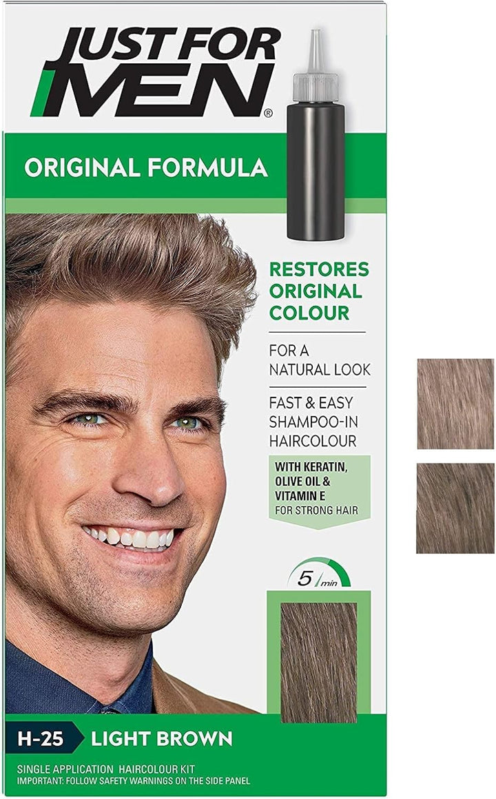 Original Formula Real Black Hair Dye, Restores Original Colour for a Natural Look � H55