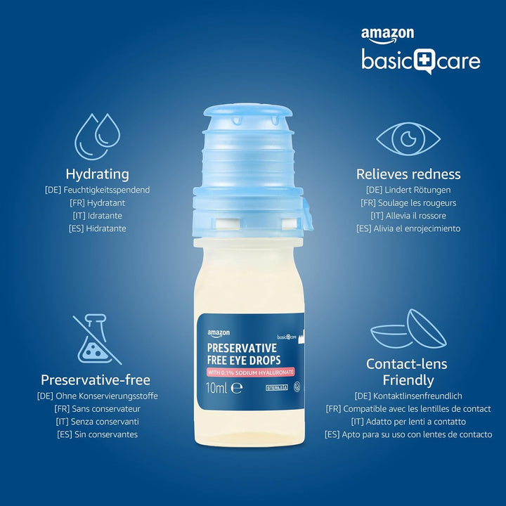Preservative Free Eye Drops 10 Ml