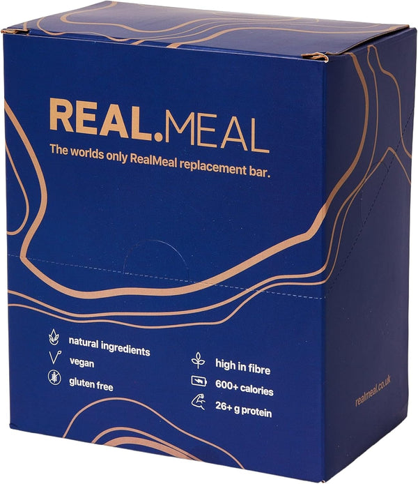 Expedition Pack: Bulk Box of 10 Realmeal Bars - Single Flavour Cacao Peanut Butter