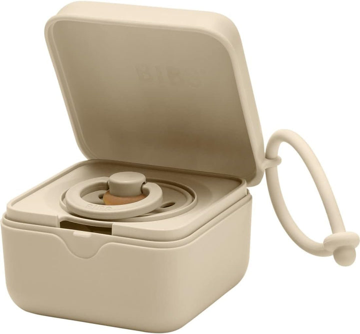 Liberty Pacifier Case with Strap, for Storing and Transporting Soothers, Can Hold up to Three Dummies, 100% BPA Free Food-Grade Material