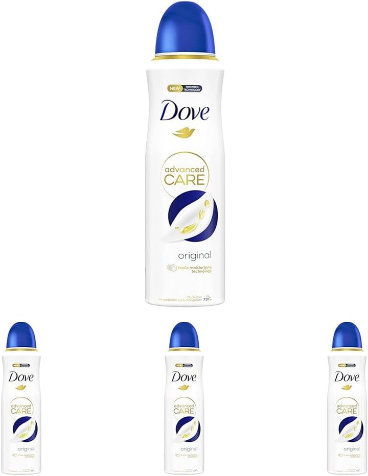 Advanced Care Original Women'S Antiperspirant Deodorant Spray for 72 Hour Protection against Sweat and Odour with Pro-Ceramide Technology 150 Ml