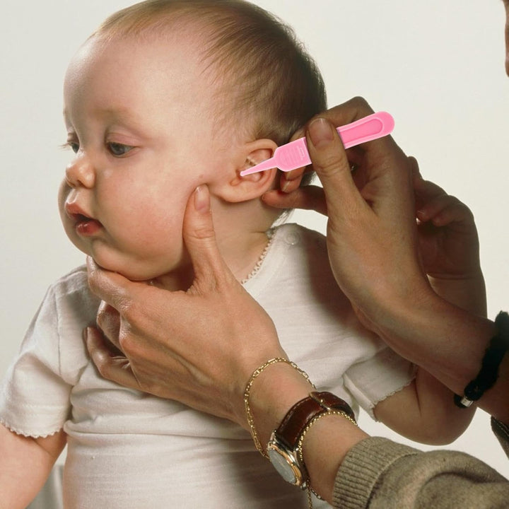 Nose Cleaning Tweezers, Nose Cleaning Tweezer with Round-Head, Safe Kid Booger Picker with Clear, Earwax and Snot Removal